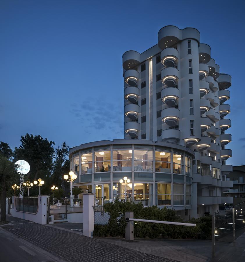 Hotel Meeting Riccione Esterno foto